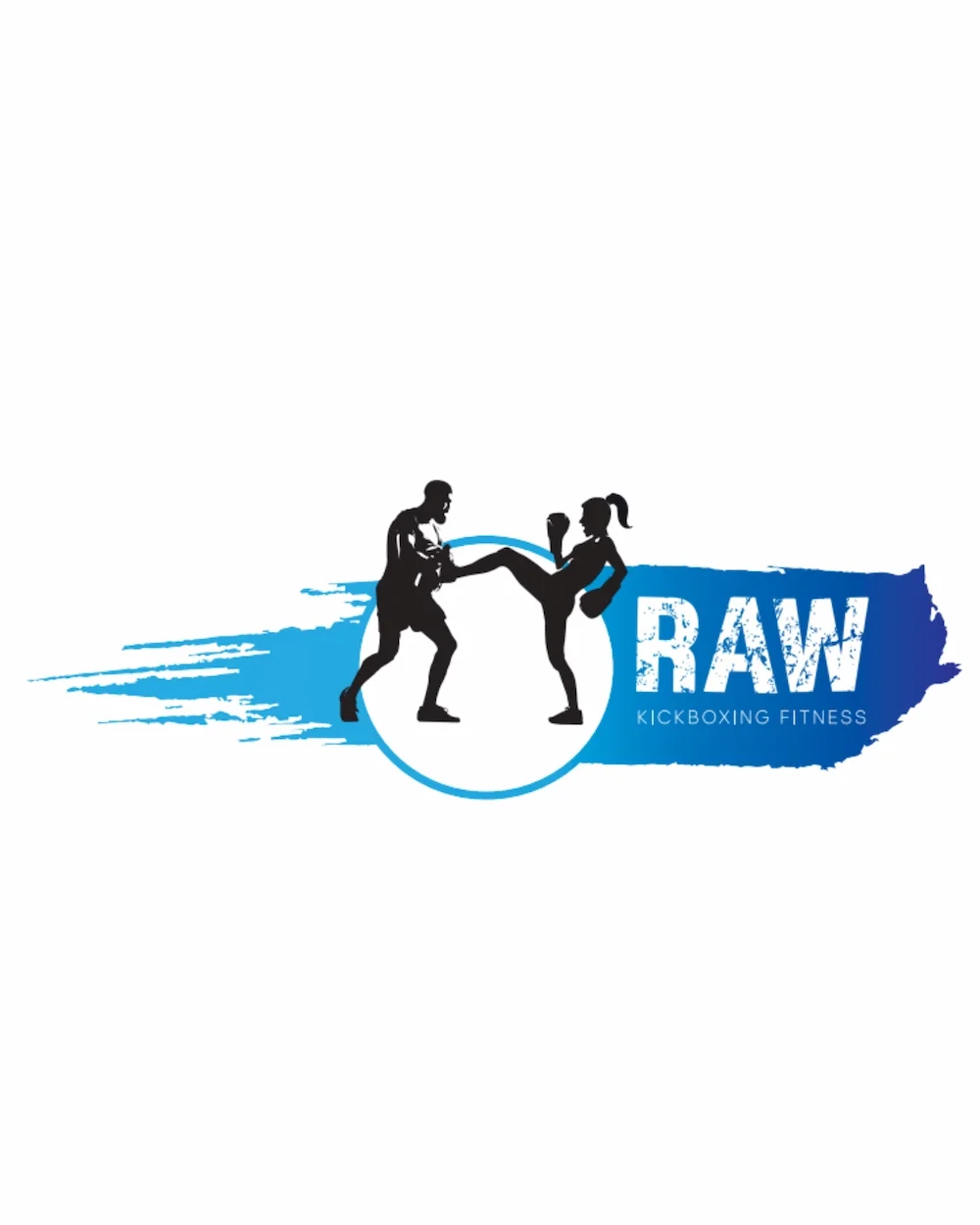 Raw Kickboxing Fitness logo for adult kickboxing classes and conditioning in Rowville.