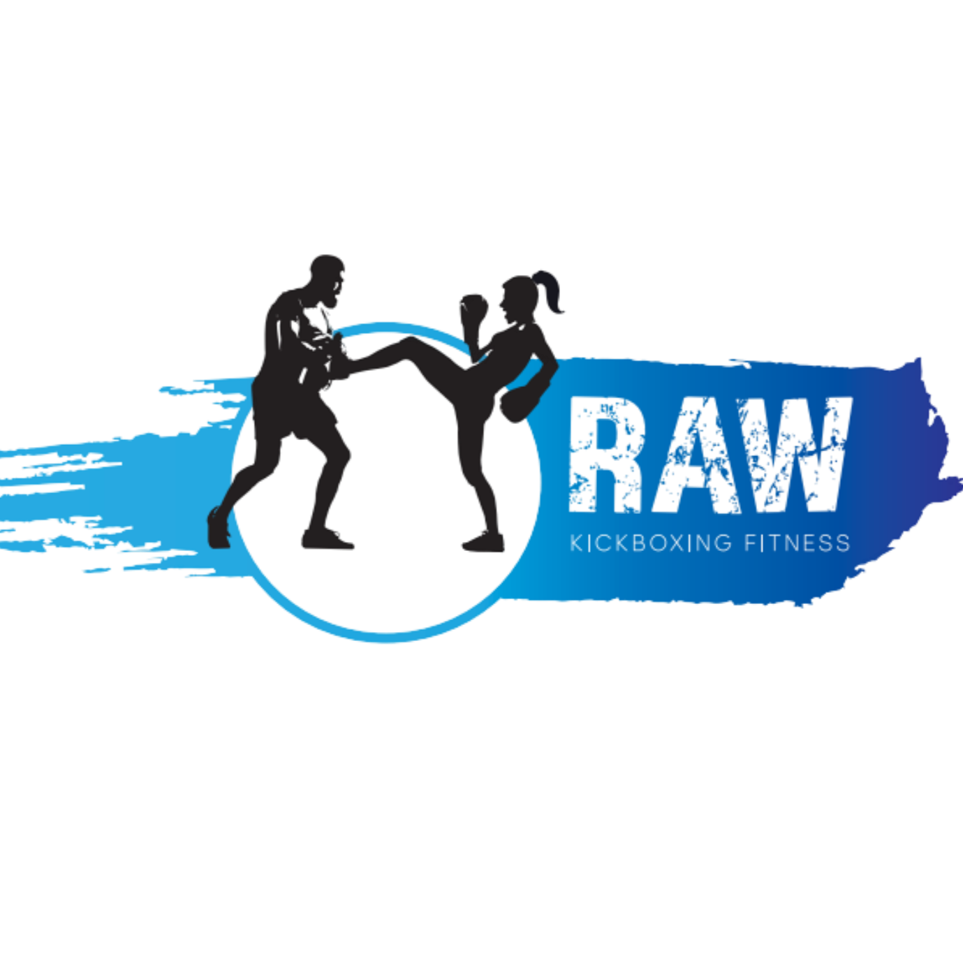 Raw Kickboxing Fitness logo for adult kickboxing classes and conditioning in Rowville.