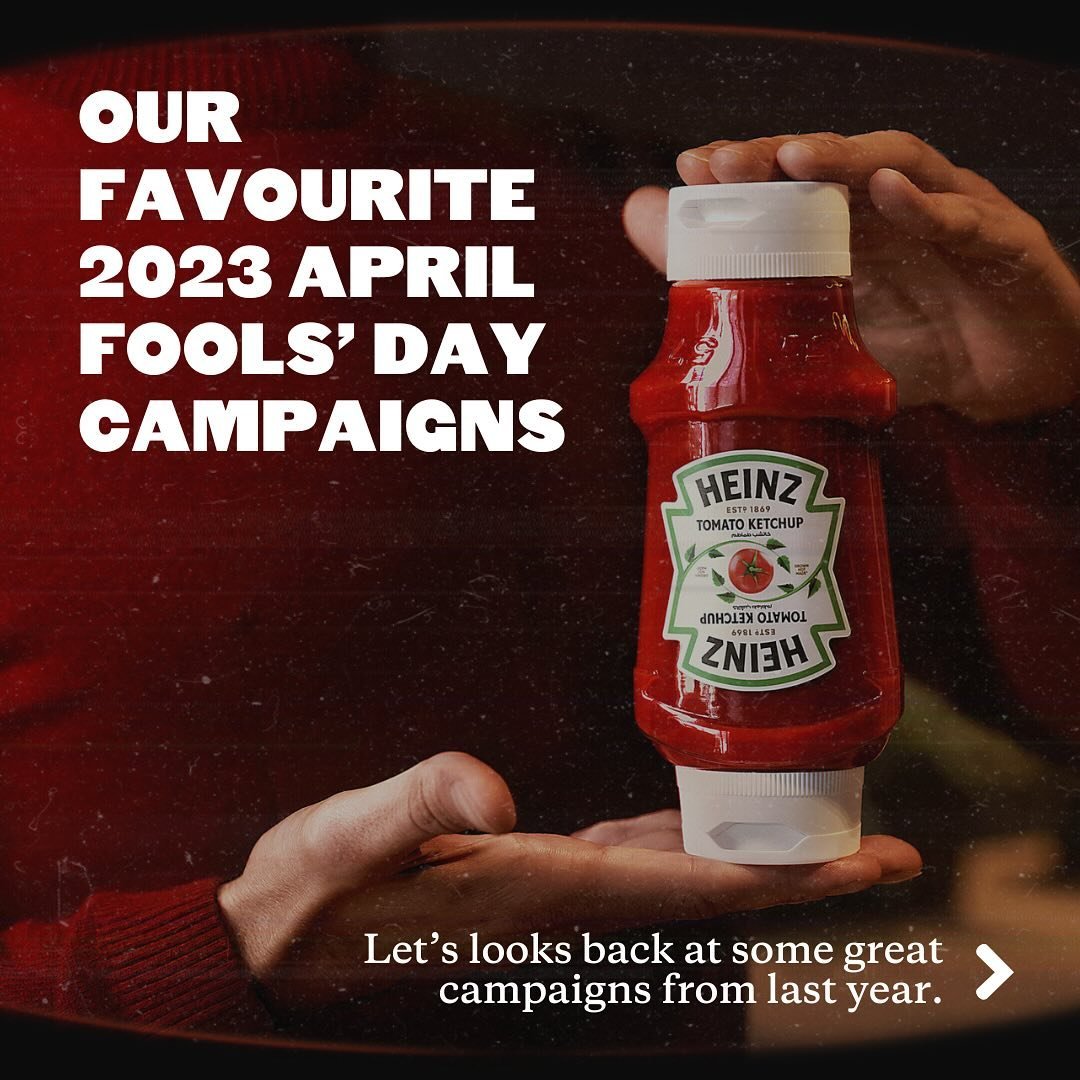 April Fools&rsquo; Day is here! 

And this means marketers get a free pass to let their creativity run wild, blurring the lines between fact and fiction. 

Join us as we revisit some of the most memorable marketing campaigns from last year that left 