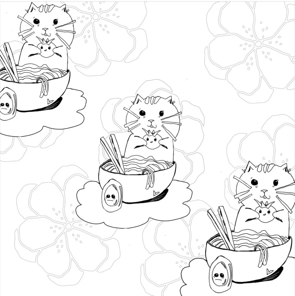 Coloring Book Page Preview! 
It's going to be some great.  #coloringbook 

#moreartmoreheart  #hellohappy #makersgonnamake #coffee #patreon