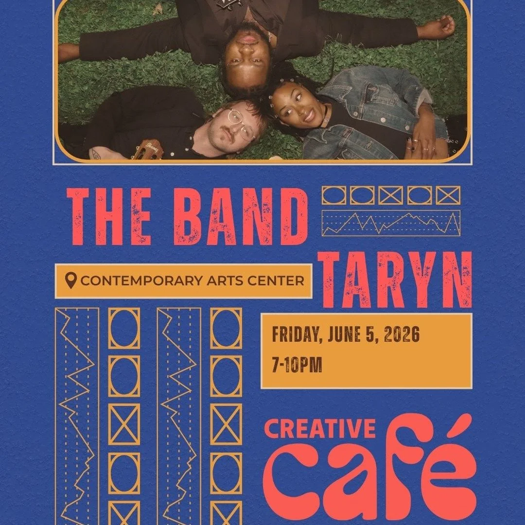 I am excited to share that I'll be at the Creative Cafe June 5th from 7-10 p.m. 

I'll have totes, stickers, and embroidery kits. 

Shop and make art on June 5 during the Creative Cafe Contemporary Arts Center 7-10pm  #moreartmoreheart #creativecafe 