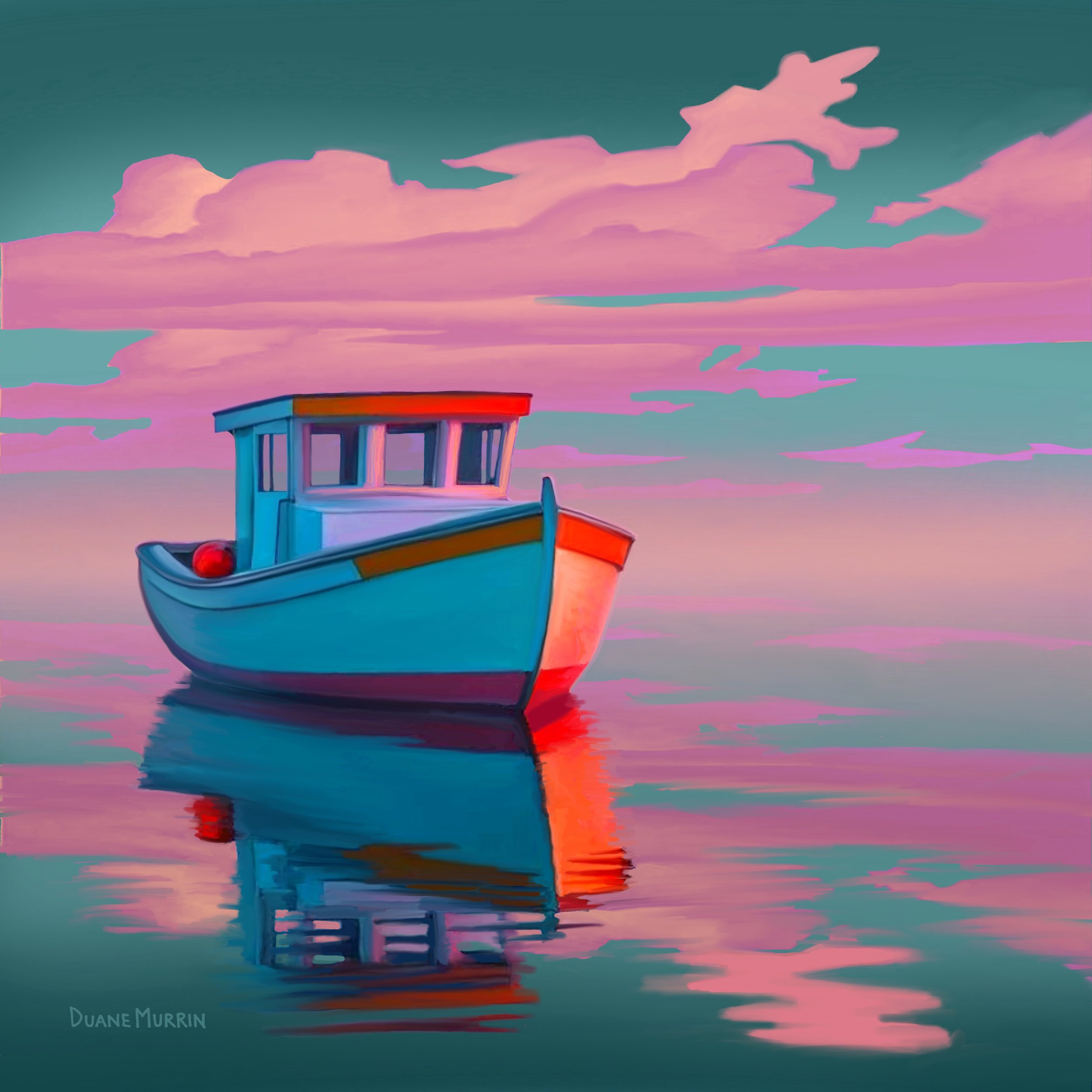 Boat at Sunrise with Signature.jpg