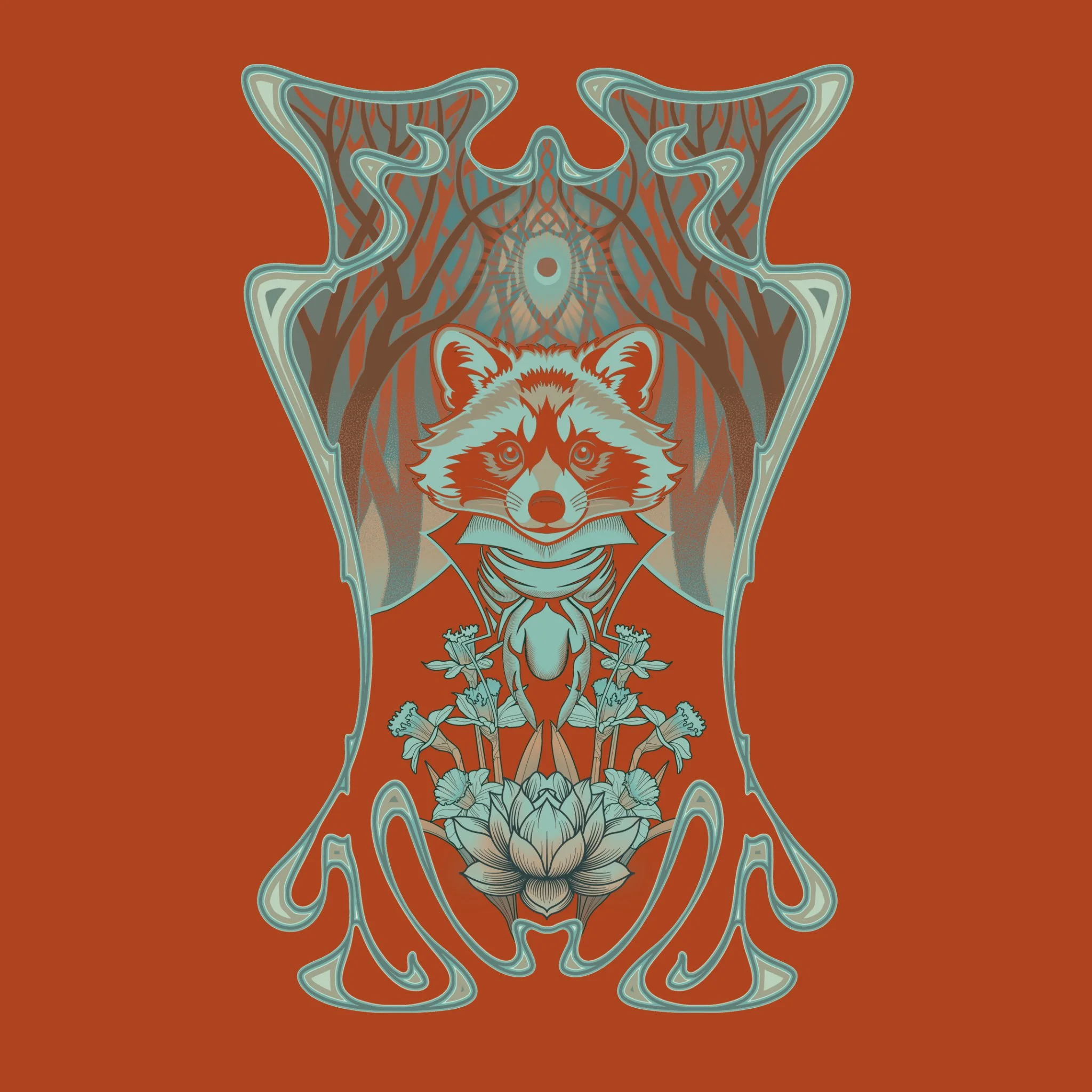 Regal Racoon (Orange).jpg