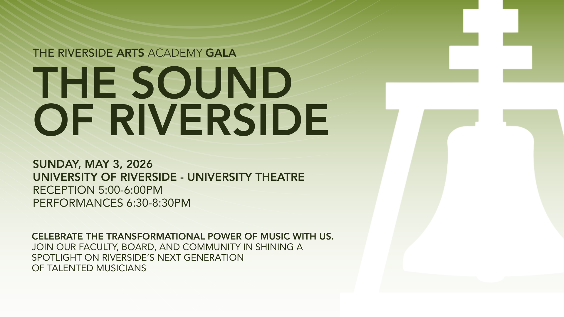"The Sound of Riverside" - 2026 RAA Gala
