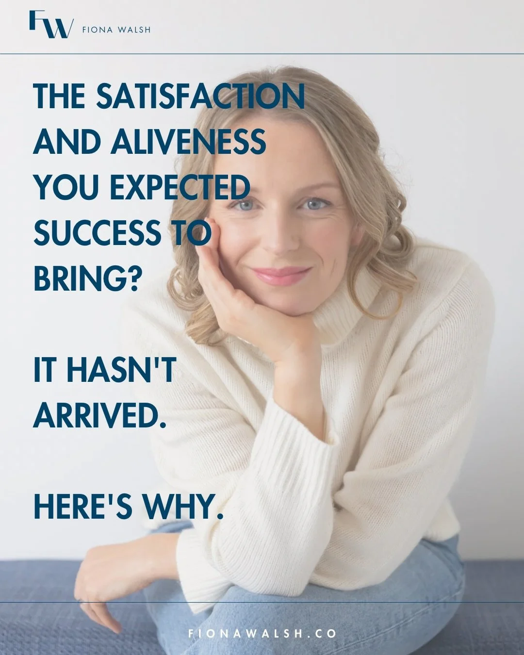 You hit every goal. You&rsquo;re still learning, still growing, still optimizing. 

And somehow &mdash; it&rsquo;s still not enough. 

Not because you&rsquo;re doing it wrong. Because the part of you driving all of it learned a very early lesson: wor