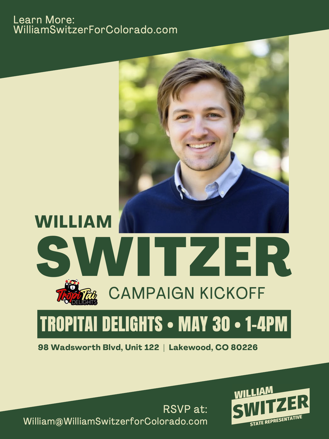 William Switzer's Campaign Kickoff