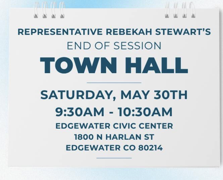 Recommended Event - Rebekah Stewart Town Hall