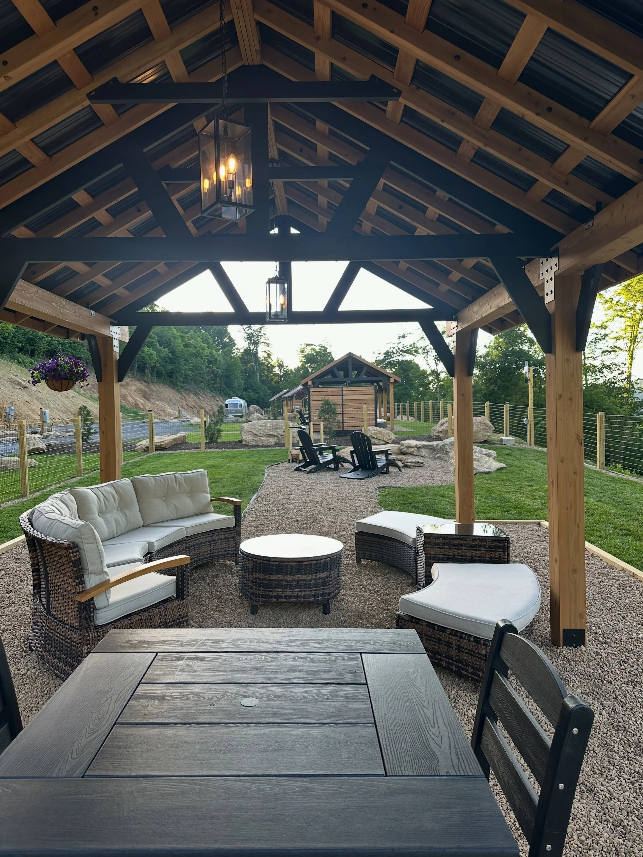 The weather is beautiful and we are ready for the weekend. 
Hope you have a good one. 

#rvlife #boutiquervpark #westernnorthcarolina #mountainlife