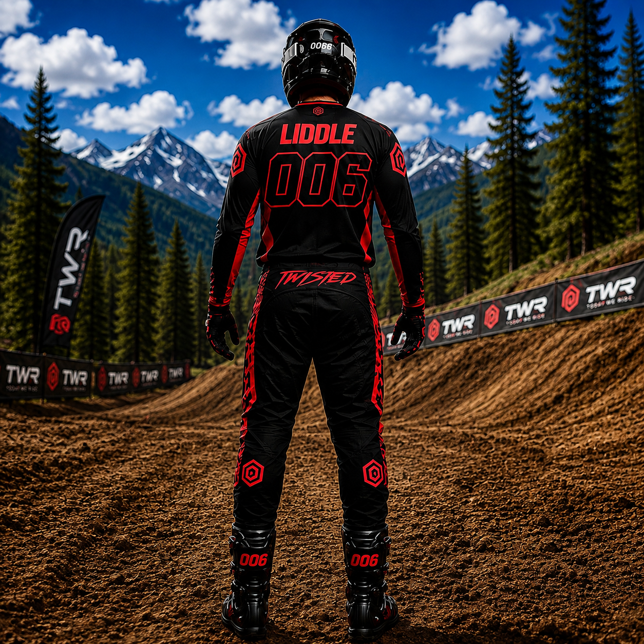 TWR Factory MX Gear, Back View, Black & Red.PNG