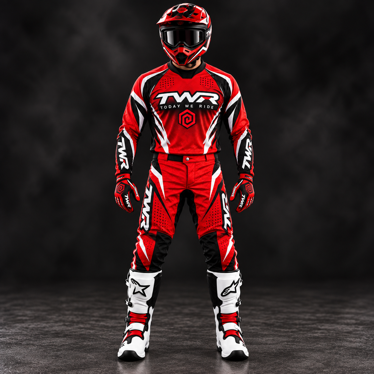 TWR Red MX Gear Set, Front View.PNG