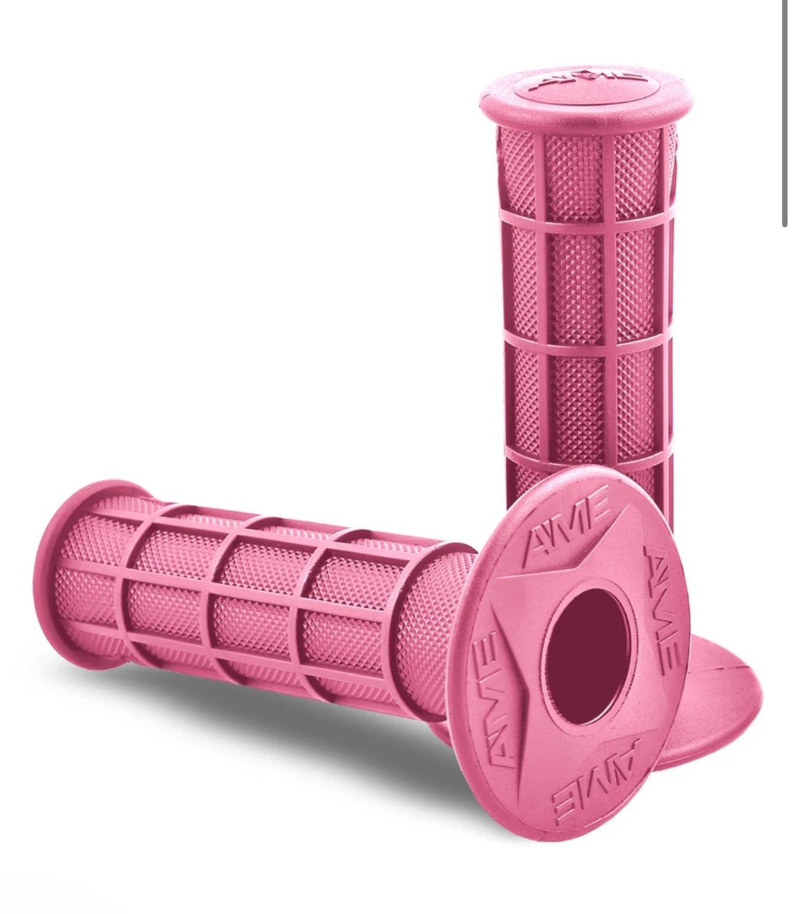 A'ME-MX-BMX-ATV-Full Waffle Grips-Pink.jpg