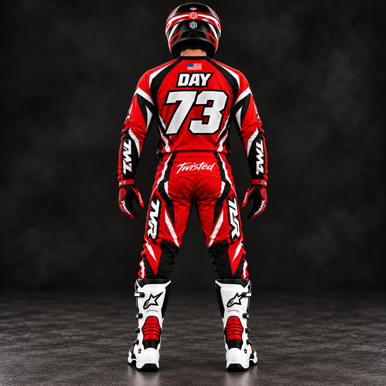 TWR Red MX Gear Set, Rear View.PNG