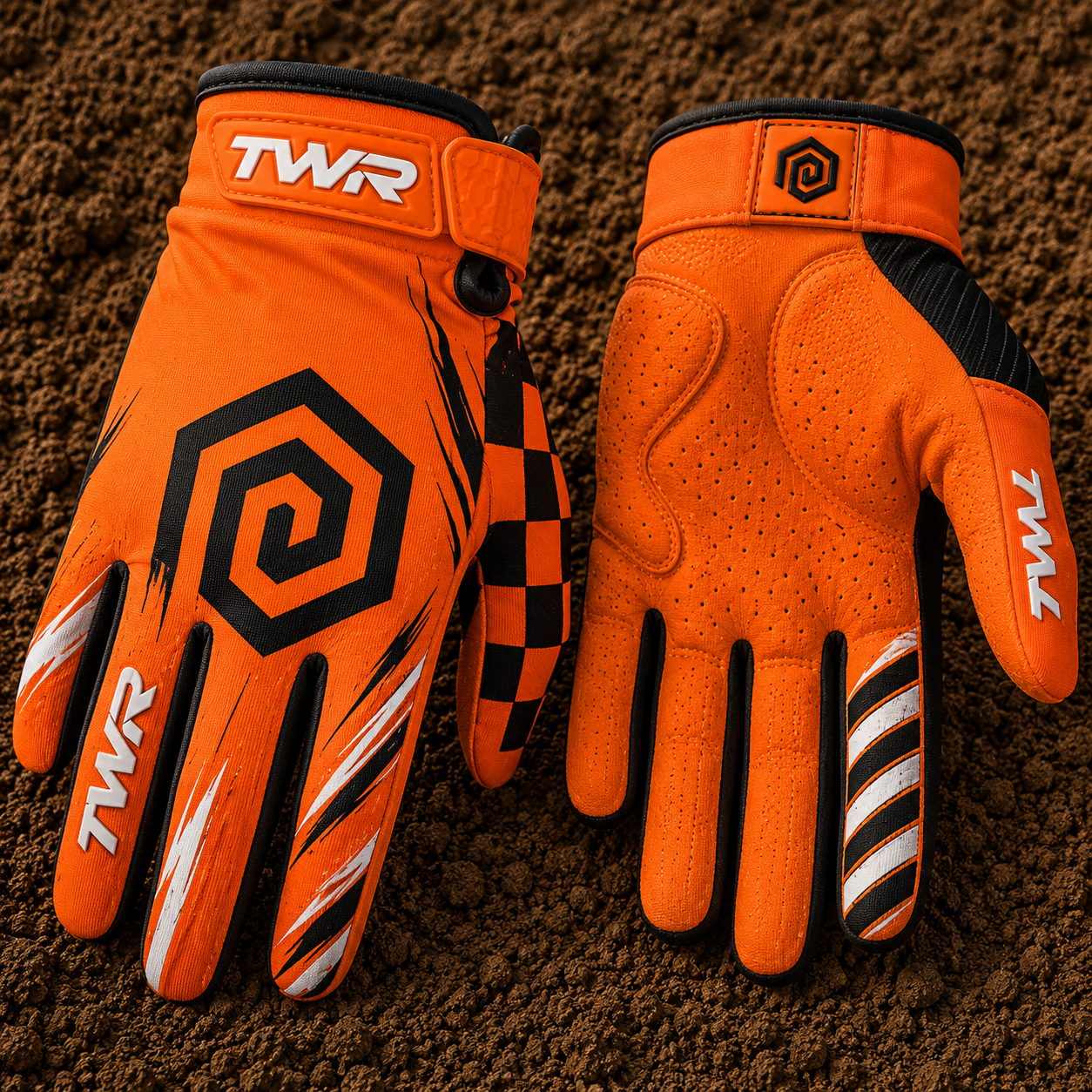 TWR Speed Line MX Gear, Orange, White and Black Gloves.PNG