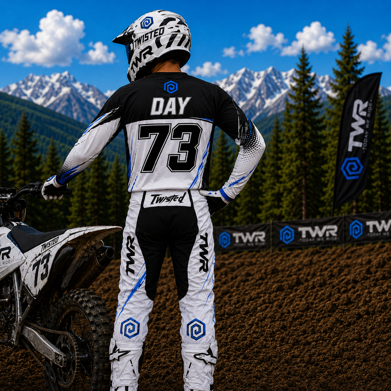 TWR Factory MX Gear, White & Blue, Back View.PNG