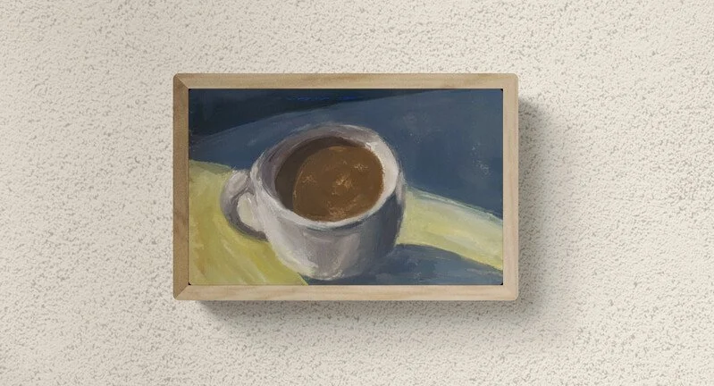 Day 33/365: "Coffee cup" Print.