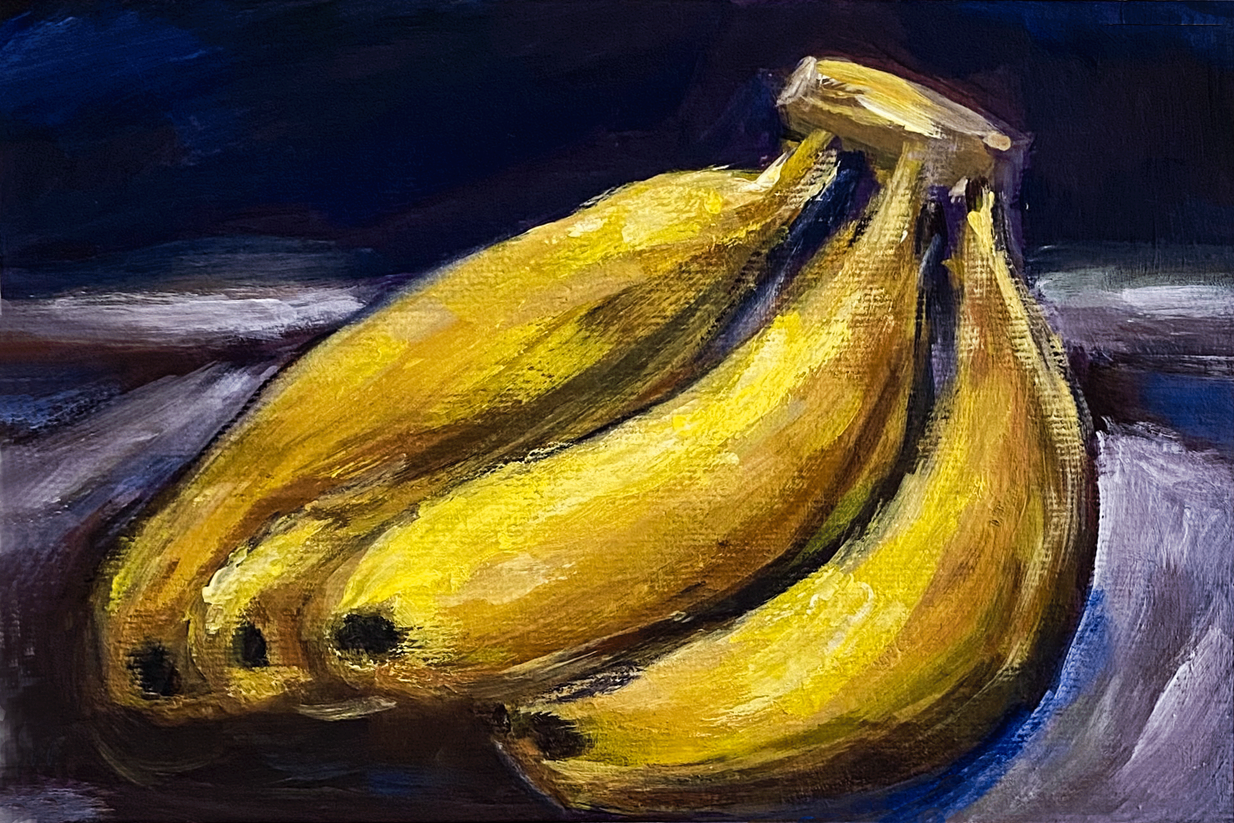 Day 180/365: "Bananas Study" Print