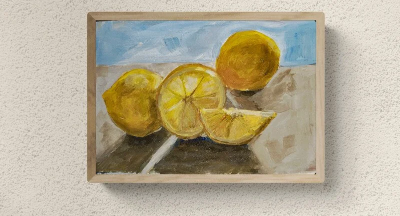 Day 36: "Lemons in light" Print