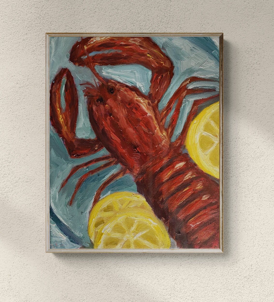 Day 16/365: "Red Lobster" Print