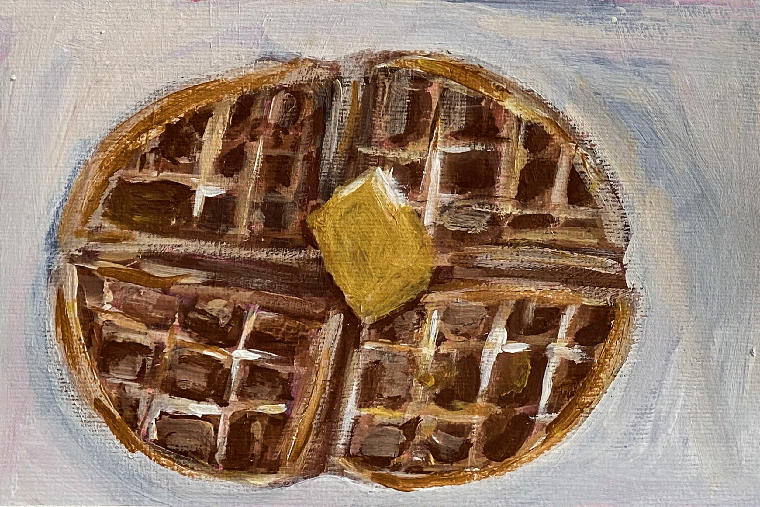 Day 173/365: "Belgian Waffles" Print.