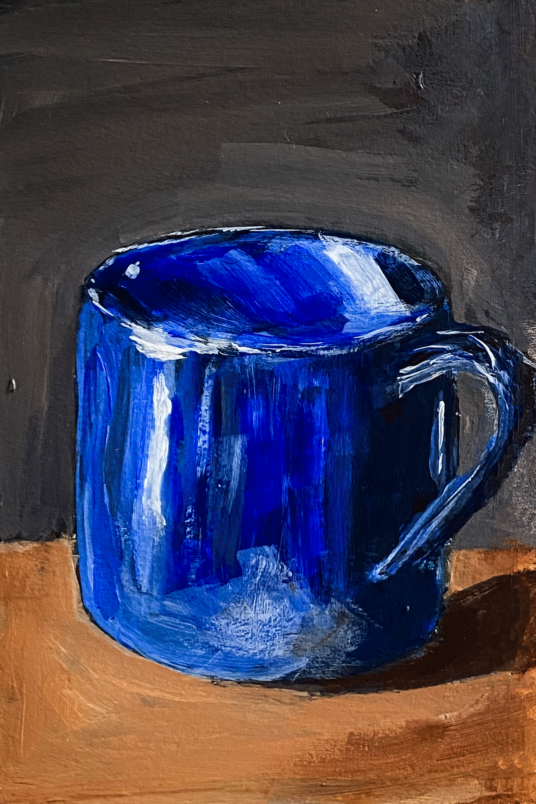 Day 160/365: "Blue Mug" Print
