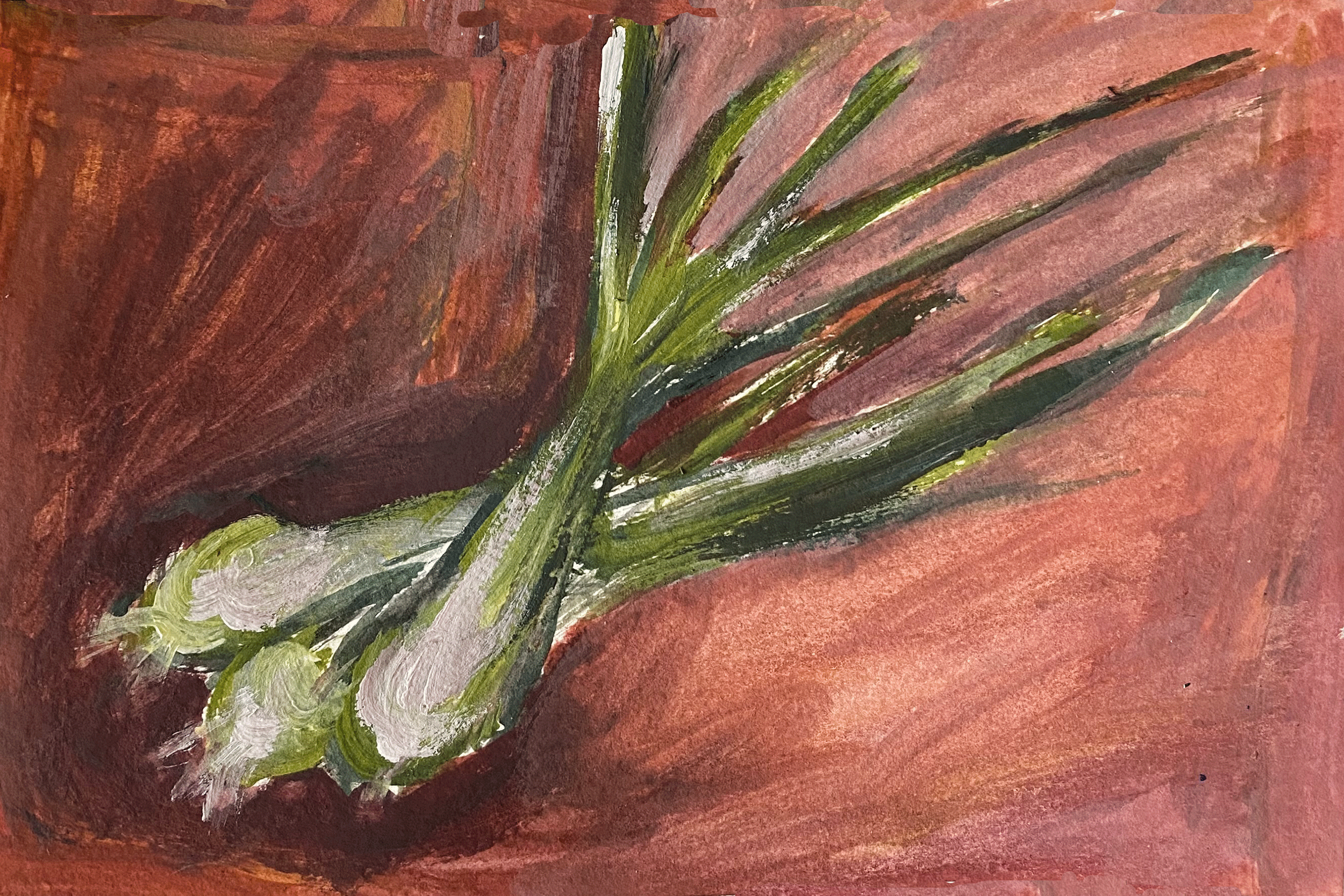Day 155/365: “Spring Onions” Print.