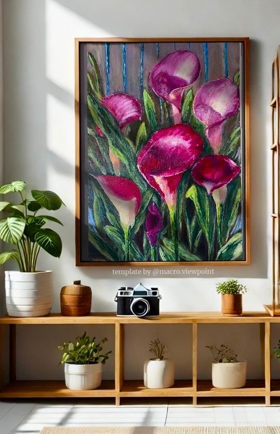 Original acrylic painting on canvas, handmade wall art Unique contemporary artwork, perfect for modern home decor
