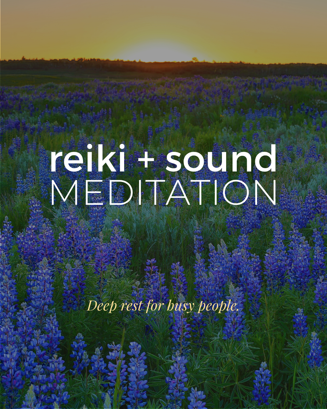 Reiki + Sound Meditation (Virtual)