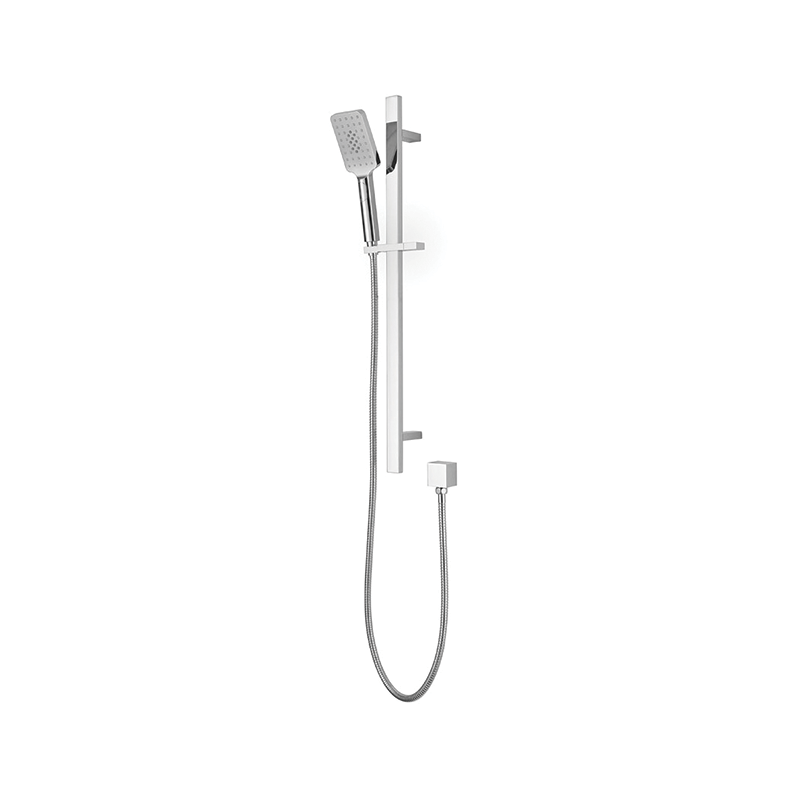   Shower Rose    
Designer pin multi-function shower rose on rail in chrome.