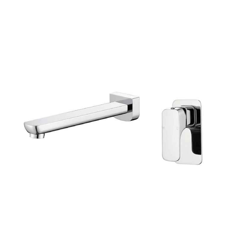   Bath Tapware    
Designer wall mounted bath mixer tapware with separate spout.