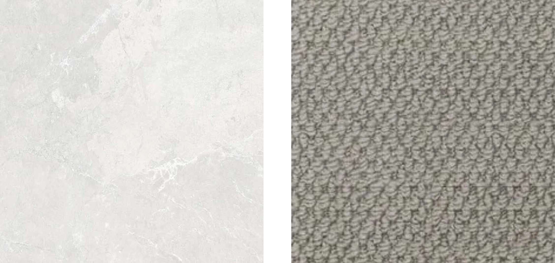   Internal Flooring Option 2    600mm x 600mm main floor tile and textured loop pile carpet with 7mm foam underlay