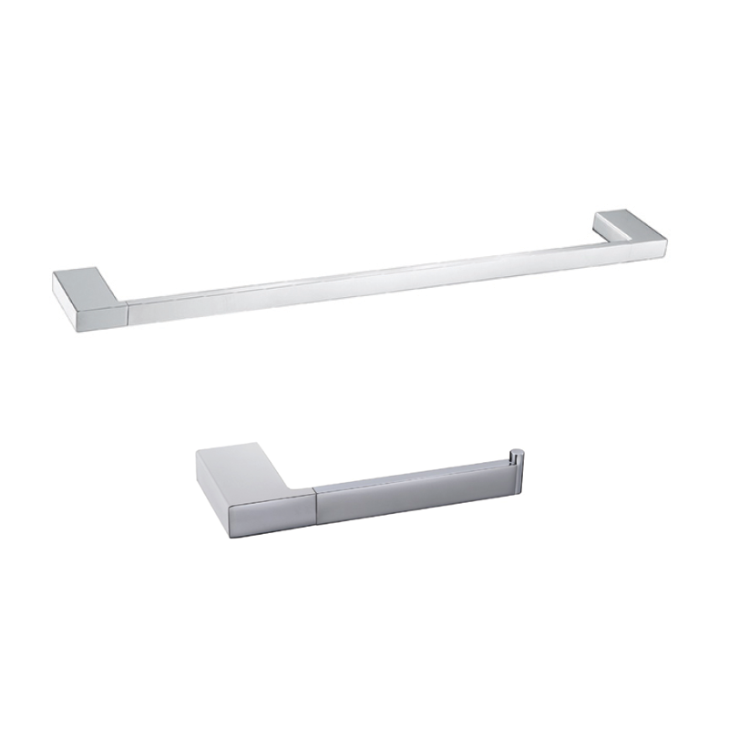   Rails    
Stylish single towel rail & toilet roll holder.