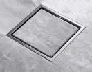 Square tile wastes to wet area
flooring as required*