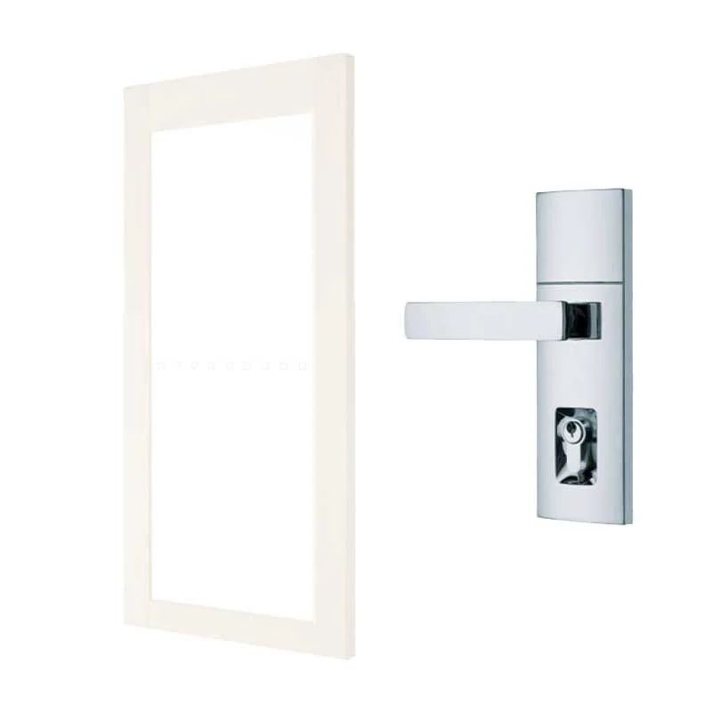   Entry Door    
Corinthian single hinged door.
Door and frame painted, clear glazing