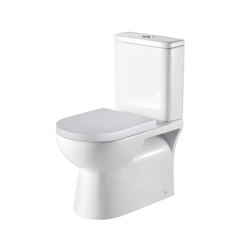   Toilet    
Back to wall toilet with soft close seat.