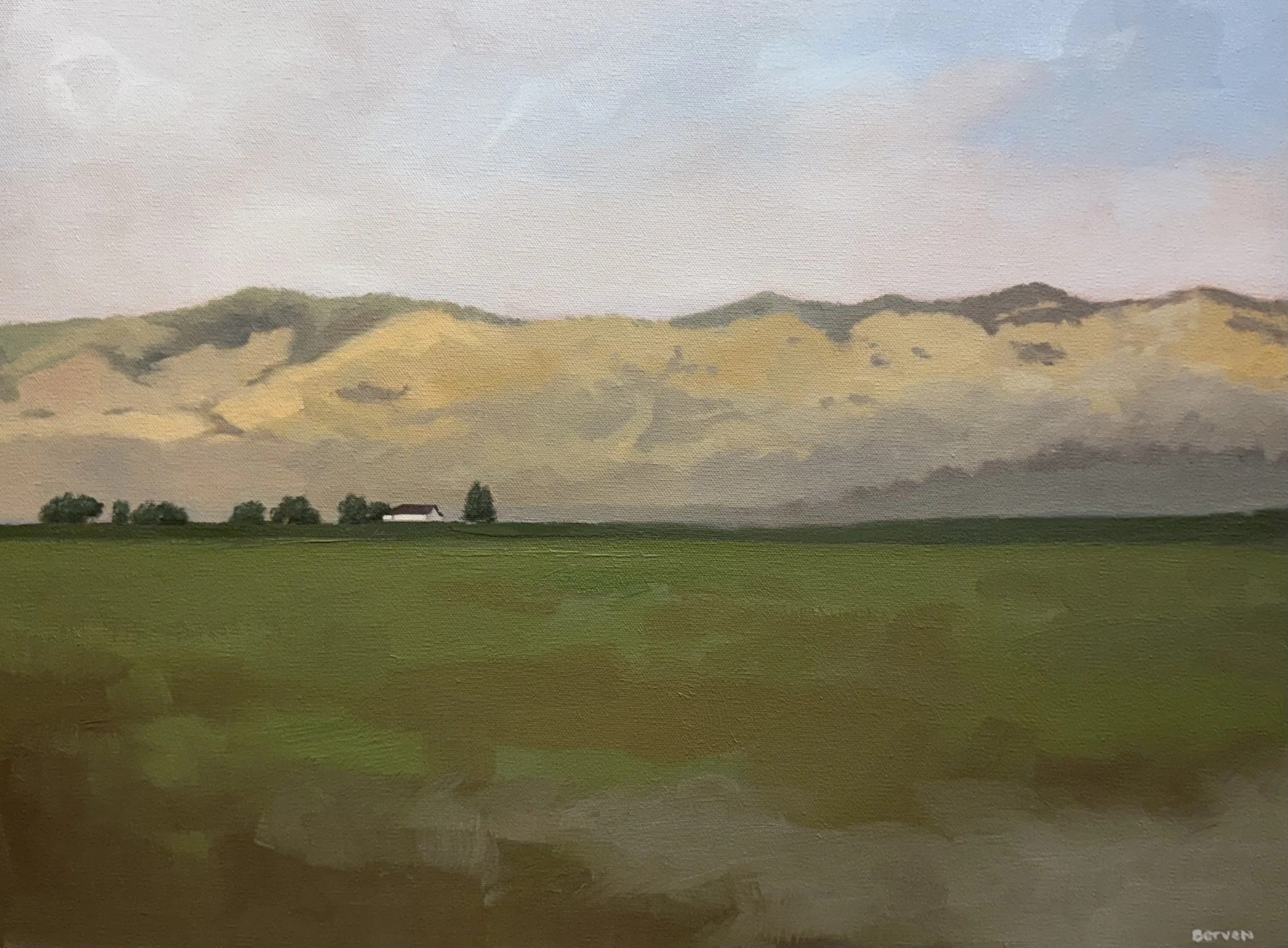 "Warm Mountain Ridgeline"
18x24 oil
$1600 (available)