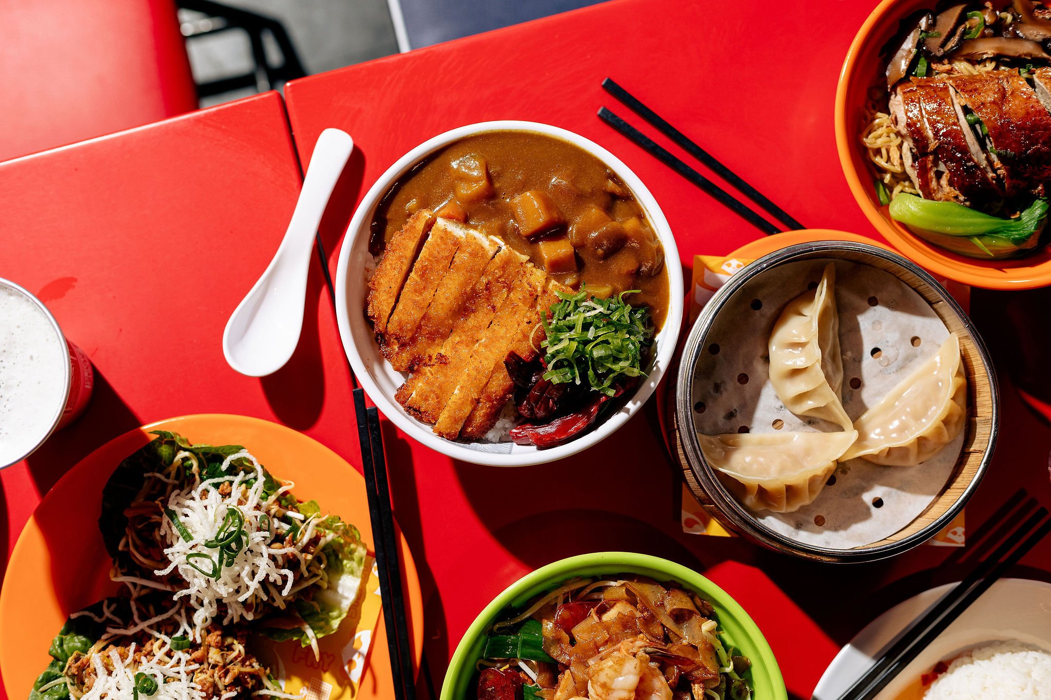 Canberra food photography - katsu curry