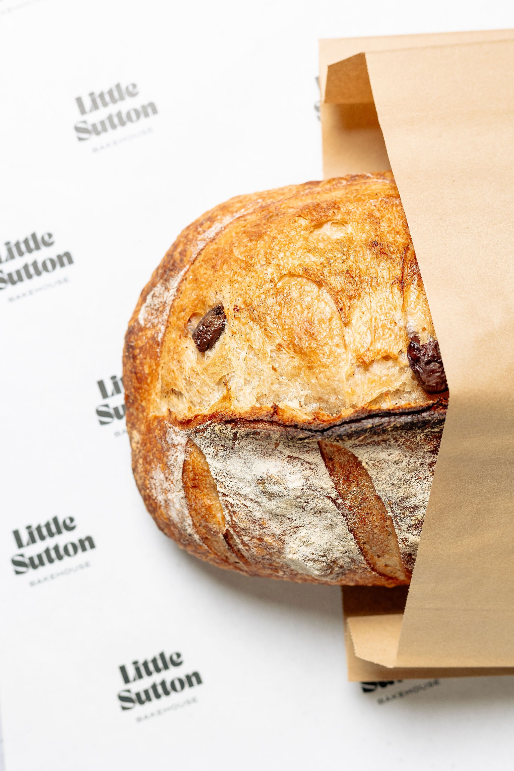 Canberra food photography - olive sourdough