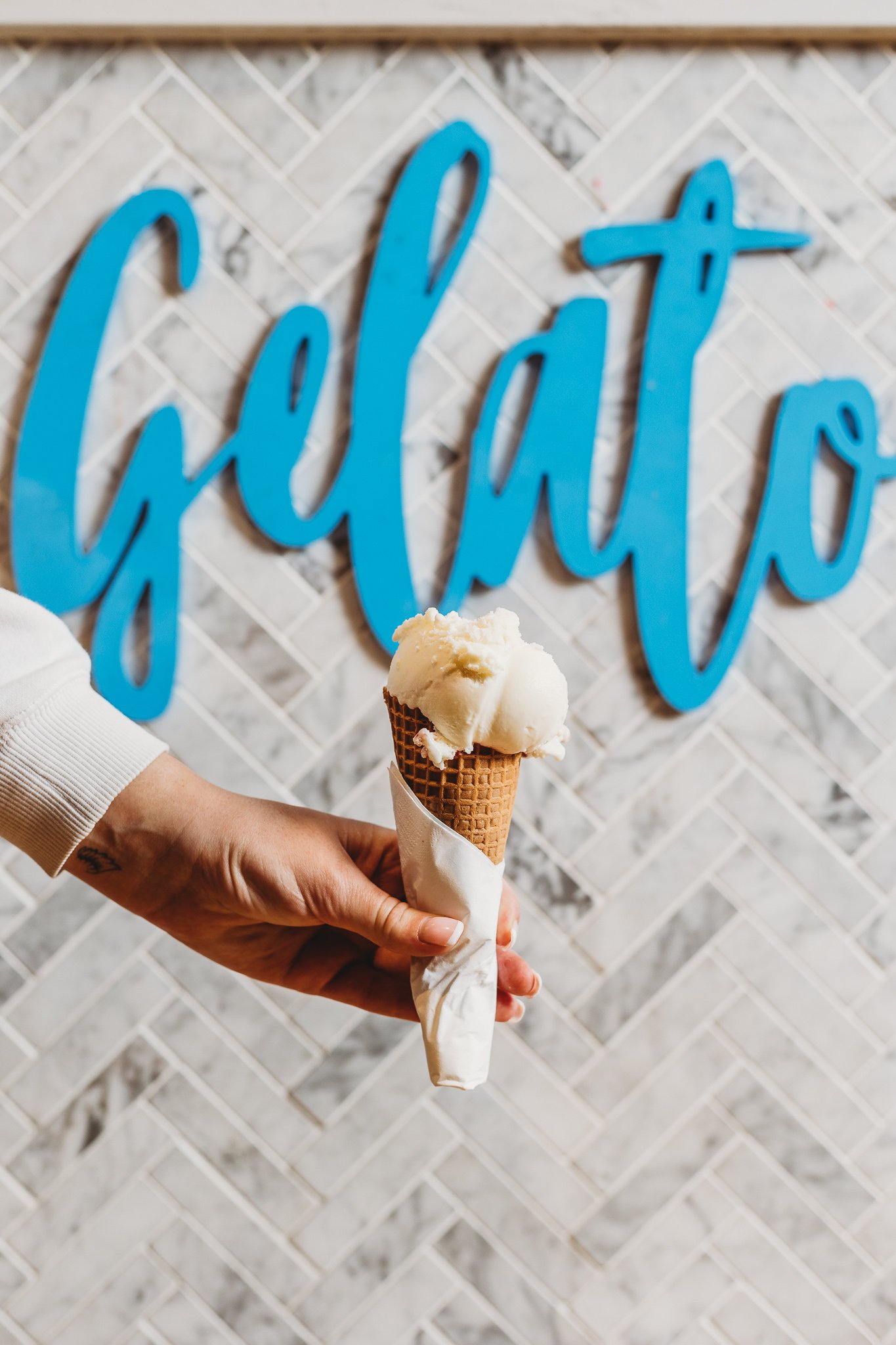 Canberra food photography - gelato