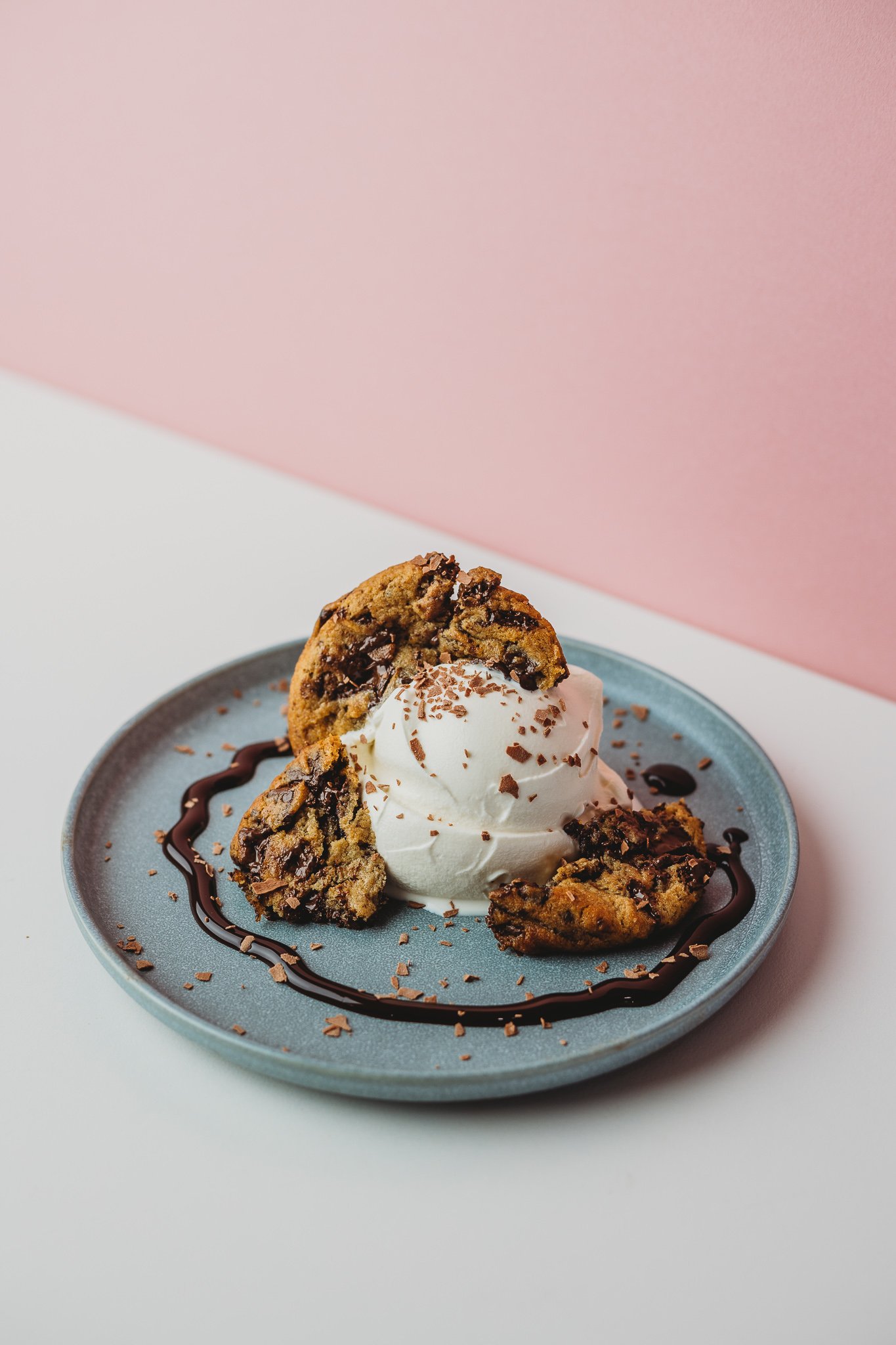 Canberra food photography - cookies and ice cream (Copy)