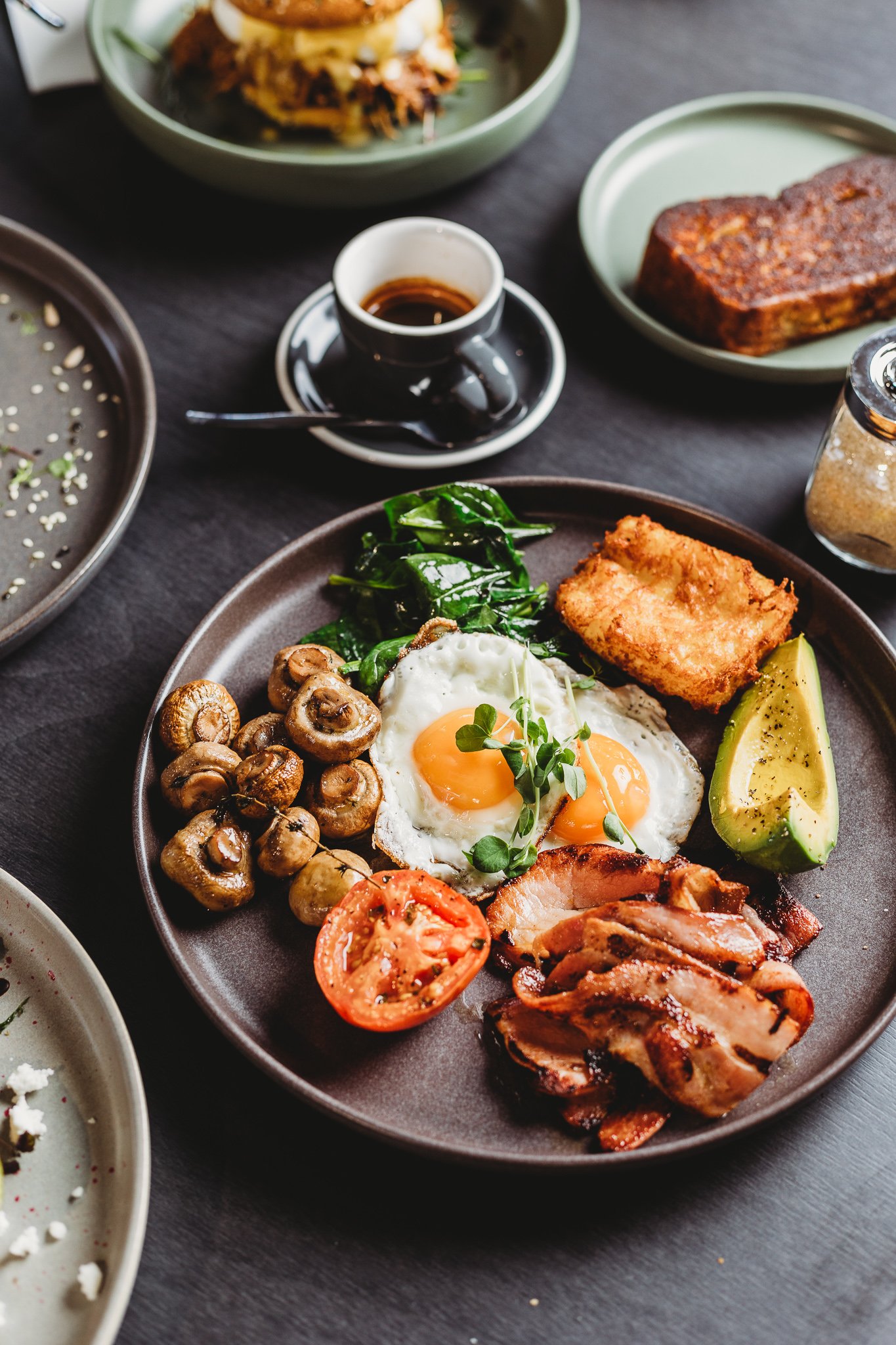 Canberra food photography - classic big breakfast (Copy)