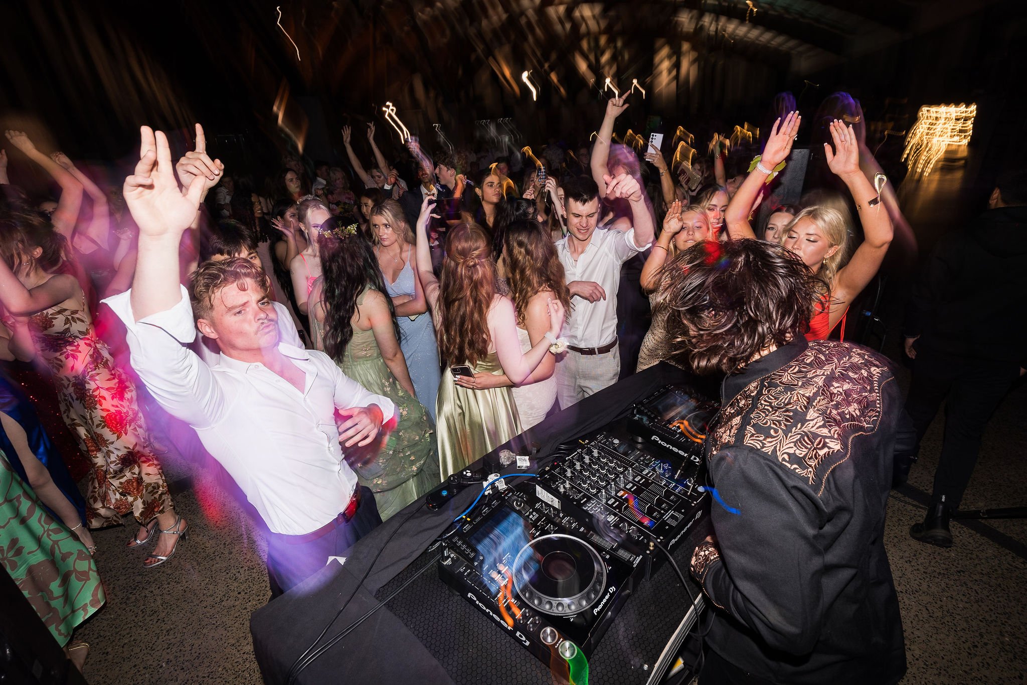 Event photographer Canberra - DJ and crowd dancing