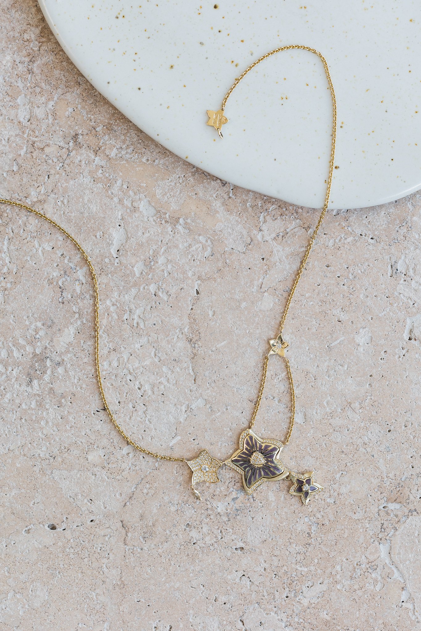 Canberra product photographer - jewellery on marble