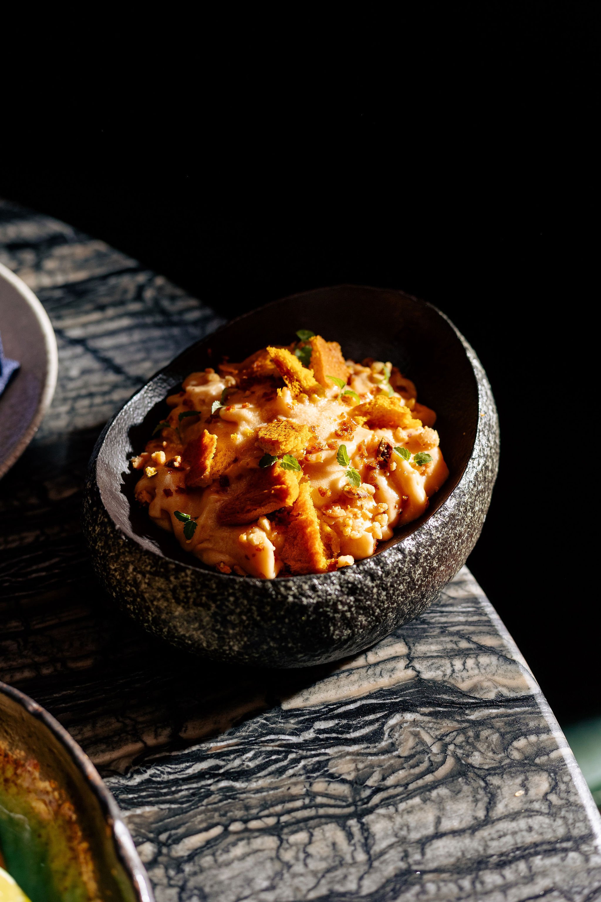Moody photo of Japanese dish - Canberra food photographer