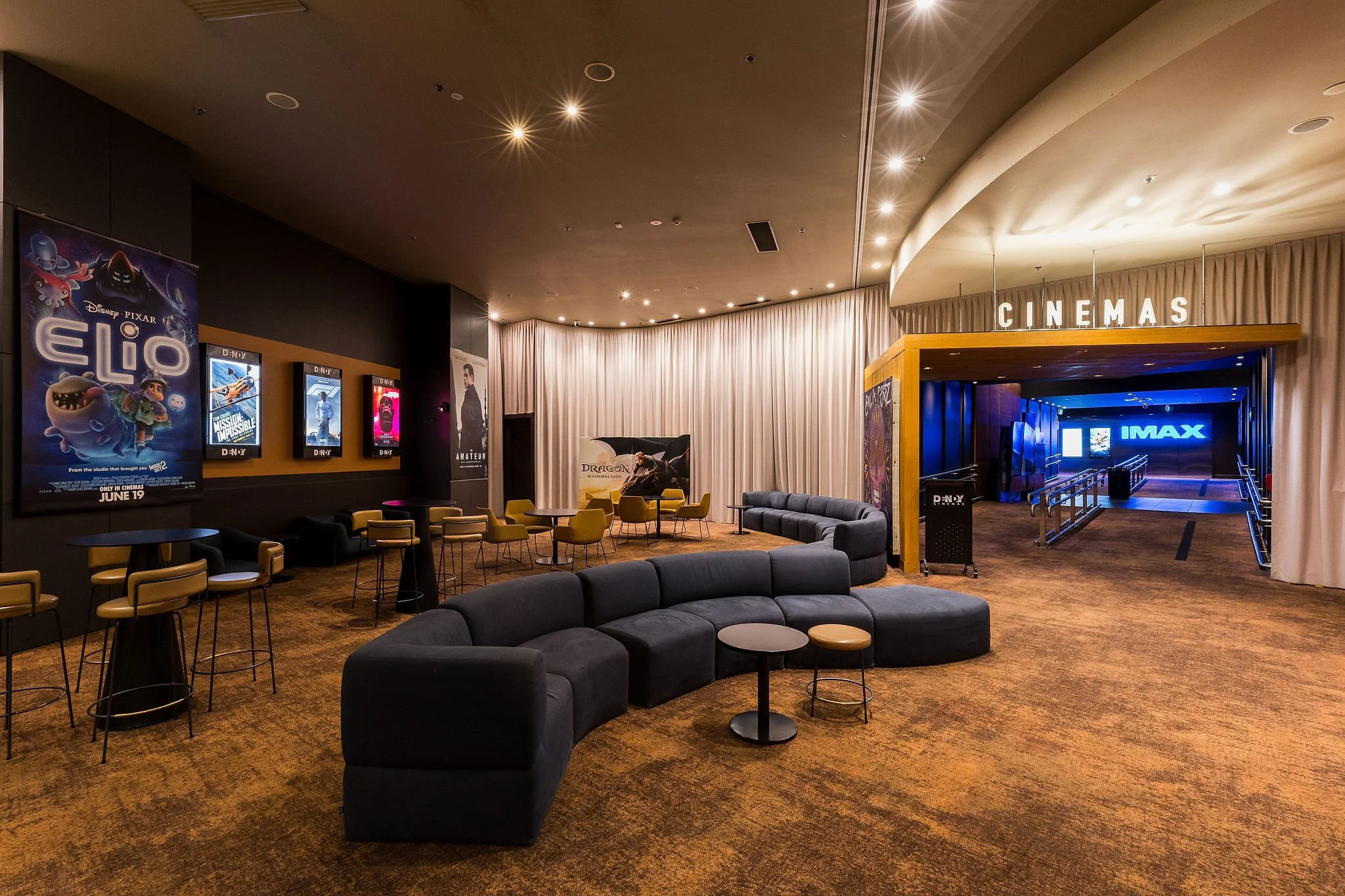Canberra food photographer - cinema lobby