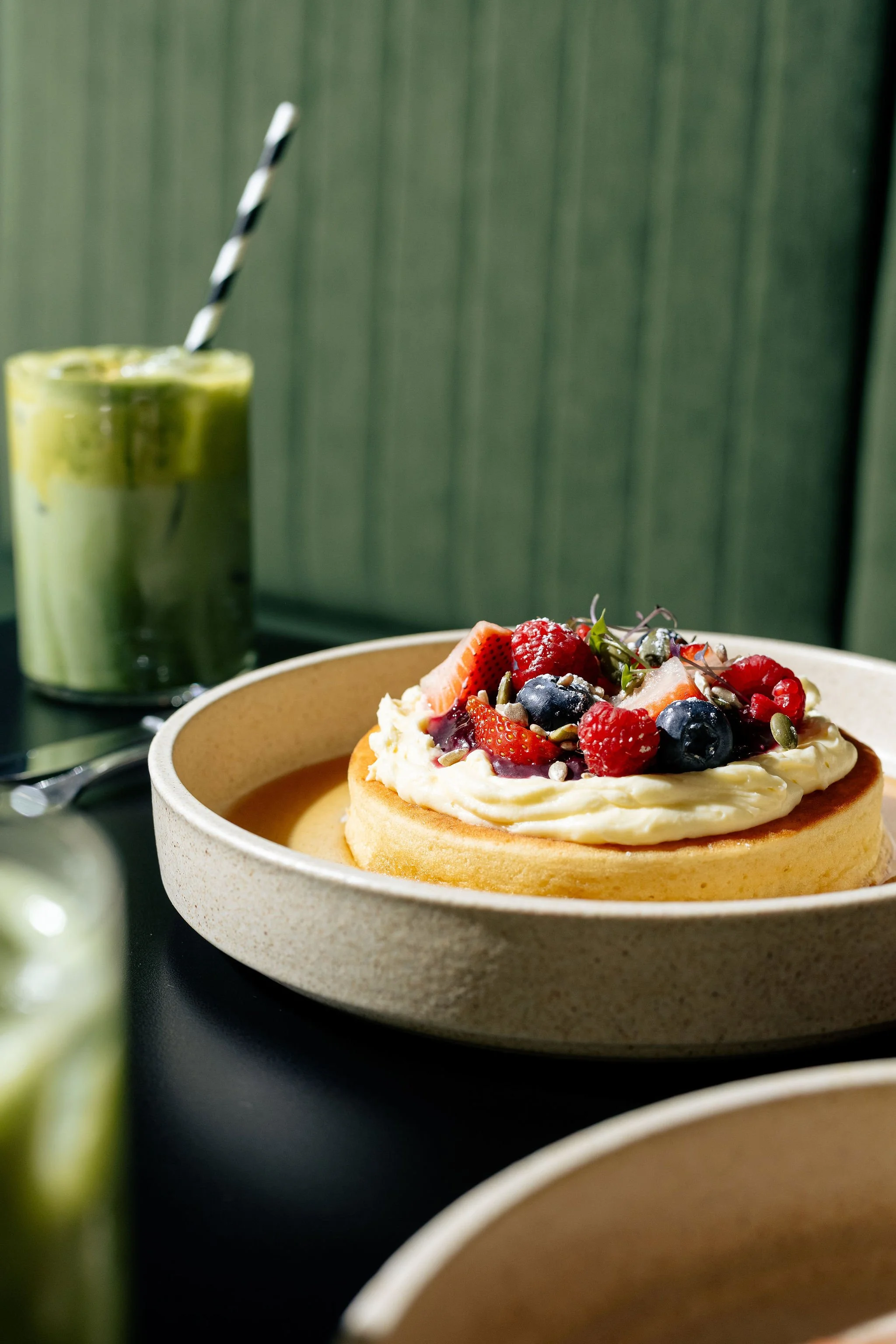 Canberra food photography - delicious pancakes