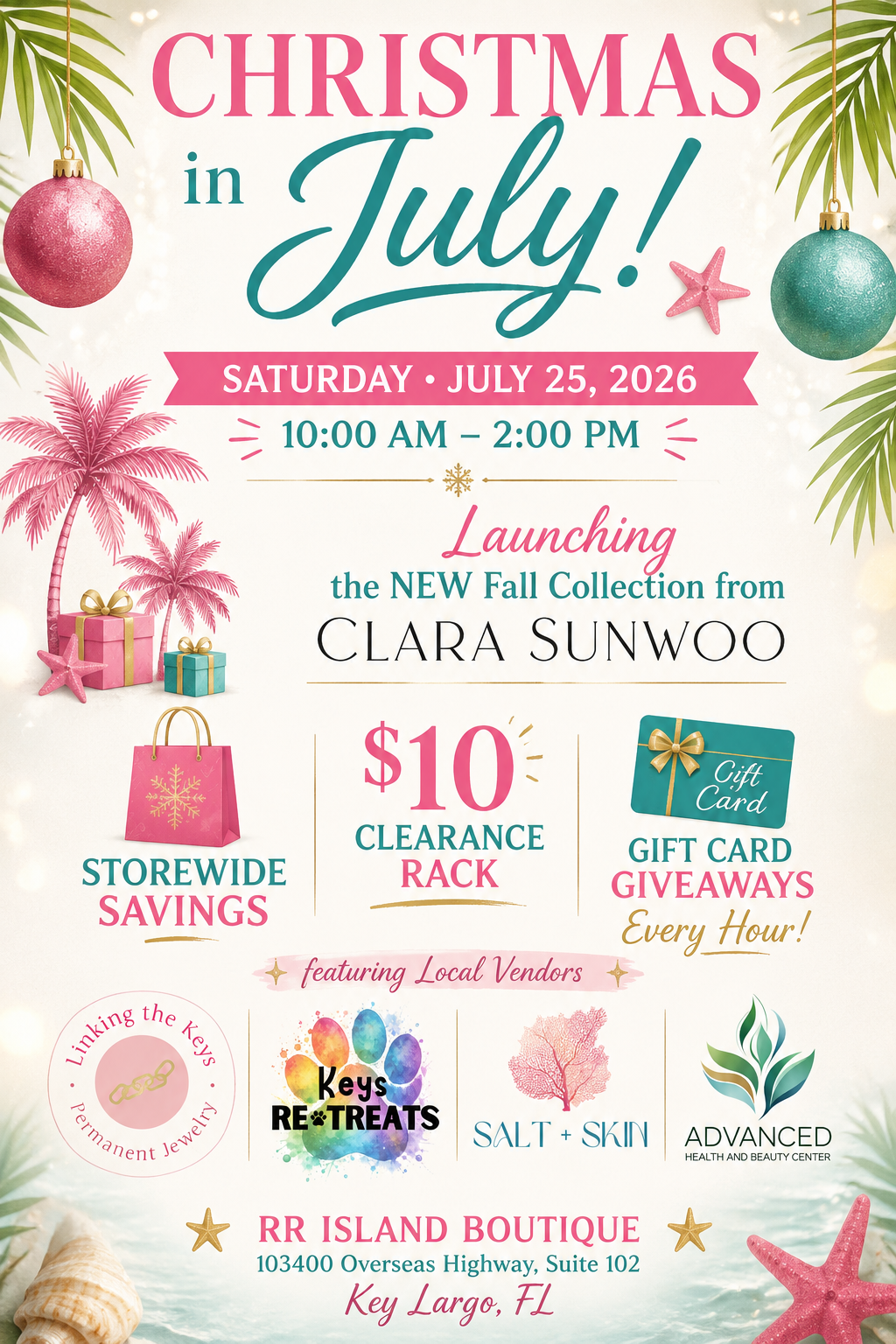 Christmas in July @ RR Island Boutique