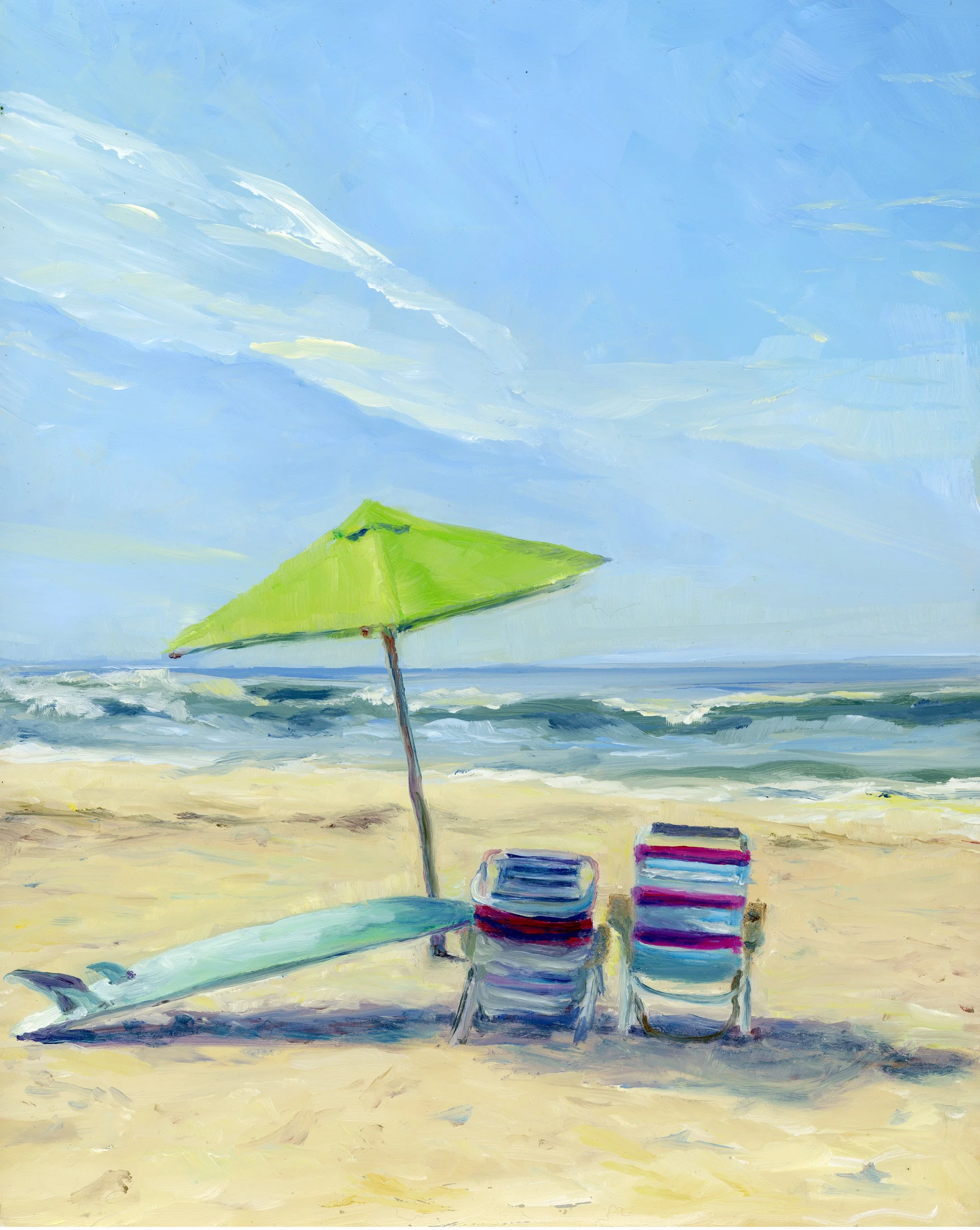 Foglia, One Warm Day, Oil on wood panel.jpg