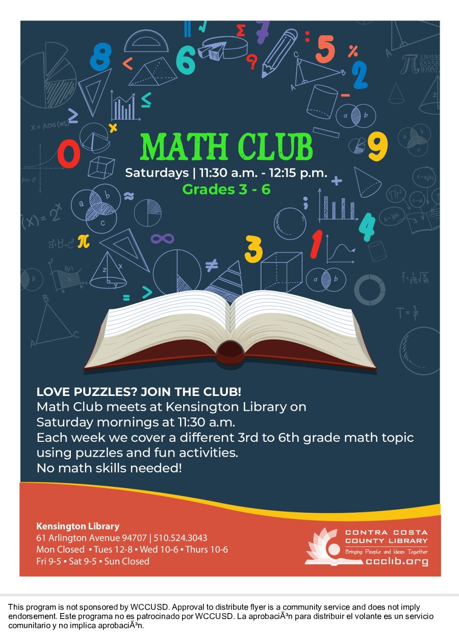 Kensington Math Club