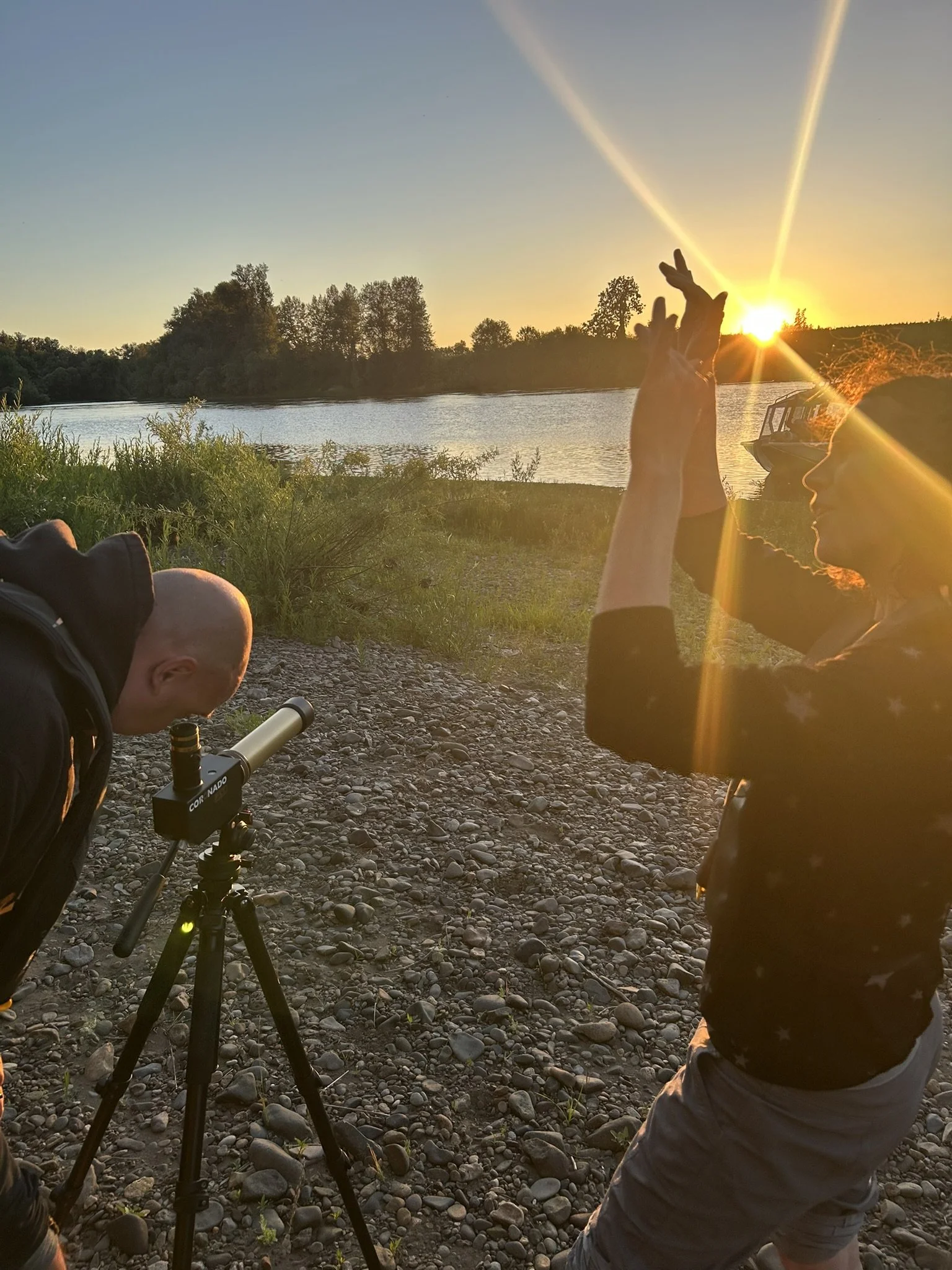 A partnership – Asterisk Observatory and NW Jet Boat Charter