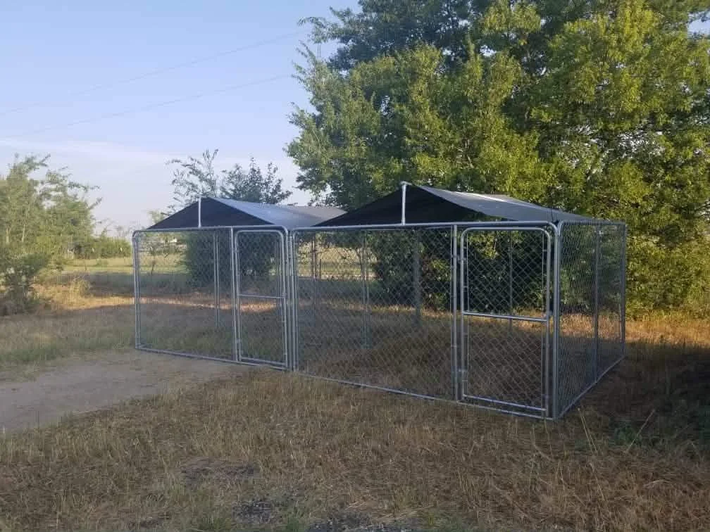 silver-series-dog-kennel-2-connected-10x10x6-silver-series-with-a-frame-roofs-emory-tx.jfif